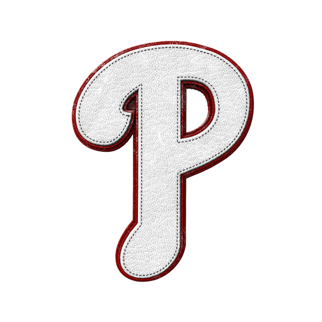 The Philadelphia logo as a leather patch