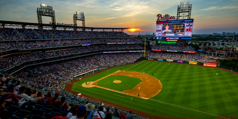 A view of Citizens Bank Park™ from the seats